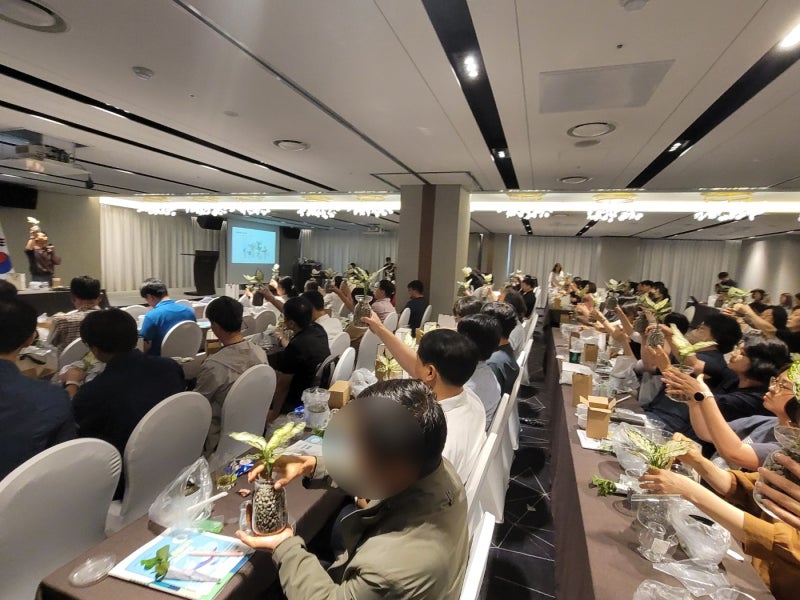 [가드닝 클래스] 마리나베이서울 수경재배화분 만들기 가드닝클래스