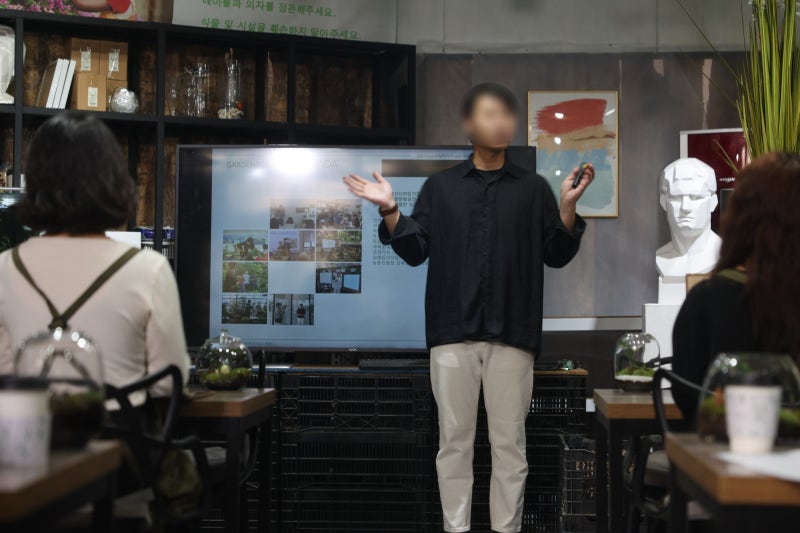 [가드닝 클래스] 진지하게, 이끼 테라리움 원데이 클래스